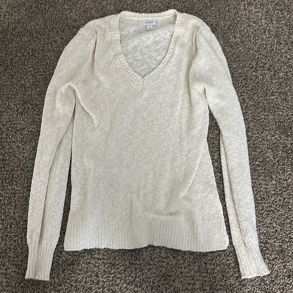 Women’s J. Crew Cream Sweater